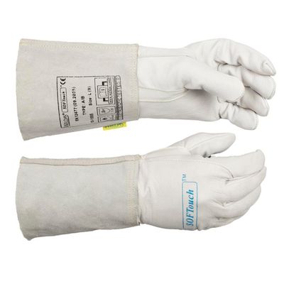 Kesztyű Weldas 10-1005 (M), méret 8.5, TIG-hez, csomag 5db