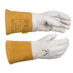 Kesztyű Weldas 10-2304 (M), méret 8.5, TIG-hegesztéshez, csomag 5db