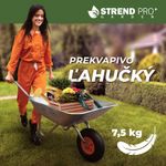 Wheelbarrow EcoLoad, galvanized, 65 lit. tray, (disassembled)