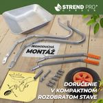 EcoLoad wheelbarrow, galvanized, body 65 lit., (dismantled)