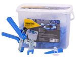 Leveling Set Strend Pro LS515 StarterKIT, 100x 1.5 mm spacers + 100x wedges + pliers