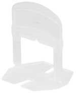 Spacer Strend Pro LS230T, L, leveling, for tiles, 1.0 mm, pack of 300 pcs, white plastic