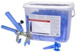 Leveling Set Strend Pro, L, 100x 2 mm spacer, 100x wedge + pliers