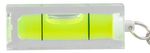 Vízmérték Strend Pro, MINI, libella, medál, kulcstartó, dobozban, 40x15x15 mm, Sellbox 60 db