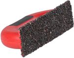 Trowel Strend Pro, REDhand, 250x50 mm, ABS, reveal, grinding with stones, proffesional
