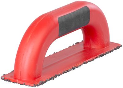 Trowel Strend Pro, REDhand, 250x50 mm, ABS, reveal, grinding with stones, proffesional