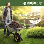 Fúrik Strend Pro Premium Fortis BLACK ES, koleso PN nafukovacie, Zn, 85 lit, max. 250kg (demont)