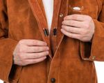 Bunda Weldas 44-7300, Lava Brown™, 96/148cm, č. XXXL, zváračská