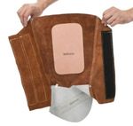 Lábszárvédő Weldas 44-7114, Lava Brown™, 36/37-47cm, hosszú, csomag 1 pár