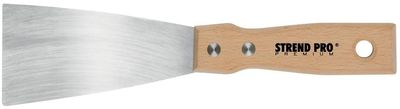 Trowel Strend Pro Premium S295, 70x1.2 mm, stainless steel, beech handle