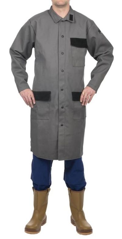 Köpeny Weldas 38-4375, Arc Knight®, 114/96cm, M méret, hegesztő, lángálló