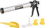 Set Strend Pro, caulking gun with nozzles, 600 ml, 6-piece set