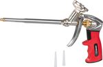 Pisztoly Strend Pro JWF-F101A, alumínium, króm, 190 mm, PUR szerelőhabhoz