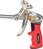 PU Foam Gun Strend Pro JWF-F101A, Aluminum, Chrome, 190 mm, for expanding foam