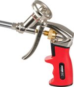 Pisztoly Strend Pro JWF-F101A, alumínium, króm, 190 mm, PUR szerelőhabhoz