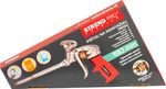 Pisztoly Strend Pro JWF-F101A, alumínium, króm, 190 mm, PUR szerelőhabhoz