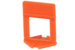 Spacer XL Strend Pro, leveling, for tiles, 2.0 mm, 13-22 mm, pack of 100 pcs, plastic, dark red