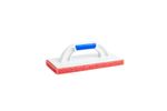 Plastering trowel Kubala G-17, with thick foam, plastic, 140x280mm