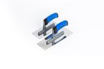 Trowel Kubala G1, Venetian, trapezoidal, stainless steel, fibreglass, 240x100x85mm