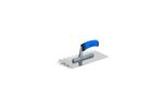 Trowel Kubala G1, stainless steel, plastic, half-round notch, 130x270mm