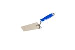 Plasterer's spoon Kubala G-25, plastic, stainless steel, trapezoid