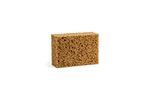 Sponge Kubala 1689, large pores, foam, 110x160x60mm