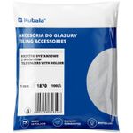 Tile spacer Kubala 1870, with grip, cross-shaped, plastic, 1mm, pack. 100pcs
