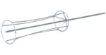 Čistič valčekov Kubala 4000, oceľ, 8 mm, 84×550 mm