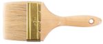 Brush Strend Pro JA019, yellow, 4", painting, flat, wooden handle