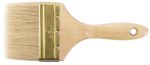 Brush Strend Pro JA019, yellow, 4", painting, flat, wooden handle