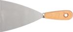 Putty knives 100mm Strend Pro, steel, wooden handle