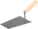 Trowel, mason's, 200x140 mm, with wooden handle