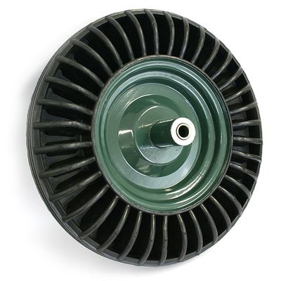 Wheel Cargo, solid, for wheelbarrow, metal bearing, replacement without axle