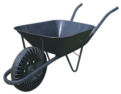 Wheelbarrow SF 95SB, solid wheel, 60 lit.