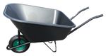 Wheelbarrow Greenlawn Nero, 180 lit., plastic, garden, black