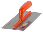 Trowel Strend Pro 0812.041 Basic, OrangeHand, plastic handle, 280x130 mm, straight, steel