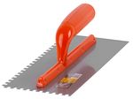 Simító Strend Pro 0812.041 Basic, OrangeHand, műanyag nyél, 280x130 mm, 8 mm-es fogazású, acél