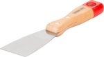 Putty knives 050mm Strend Pro, steel, wooden handle