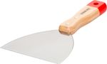Putty knives 125mm Strend Pro, steel, wooden handle
