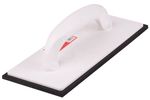 Trowel Strend Pro Premium CO11 WhiteHand, plastic handle, 270x130 mm, 8 mm, soft rubber