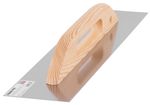 Hladítko Strend Pro Premium 314-1, 480x130 mm, rovné, nerezové, s drev. rúčkou