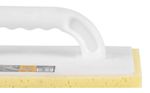 Trowel Strend Pro 0813.005 WhiteHand, plastic handle, 280x140/15 mm, yellow cut foam