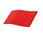 Sponge, replacement, for trowel 0813.002, 280x140 mm, orange