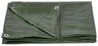 Takaróponyva Tarpaulin Light 2 x 3 m, 65 g/m2, zöld