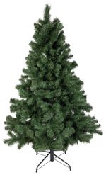 Karácsonyfa MagicHome Karácsony Cleo, ezüstfenyő, fém állvány, 210 cm