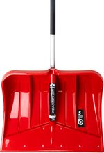 Snow Pusher DIABLO, 520x395/1550 mm, with metal edge, aluminum handle, assorted colors, disassembled