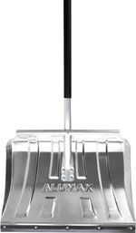 Odhrňovač ALUMAX S, 500x375/1505 mm, lopata na sneh, s držadlom, odhŕňač, gumová lišta, ALU násada, mix farieb, ZMONTOVANÝ