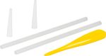 Pisztoly Strend Pro Premium FG107, alumínium, króm, szerelőhabhoz