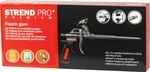 Pisztoly Strend Pro Premium FG107, alumínium, króm, szerelőhabhoz