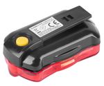 Svietidlo na bicykel, BiCycleLight 0502070, 350 mAh, USB + zadné svetlo 2AA